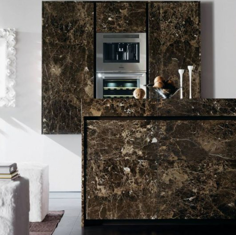 столешница коричневый мрамор